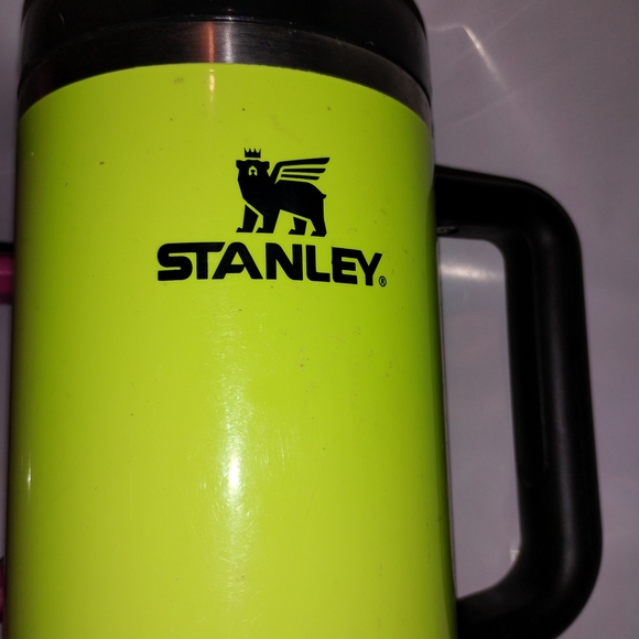 Stanley Lime and Mom Pink Travel Mugs - Picture 2 of 7